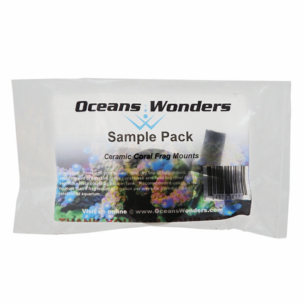 Oceans Wanders サンプルパック セラミック サンゴ ボンド 接着