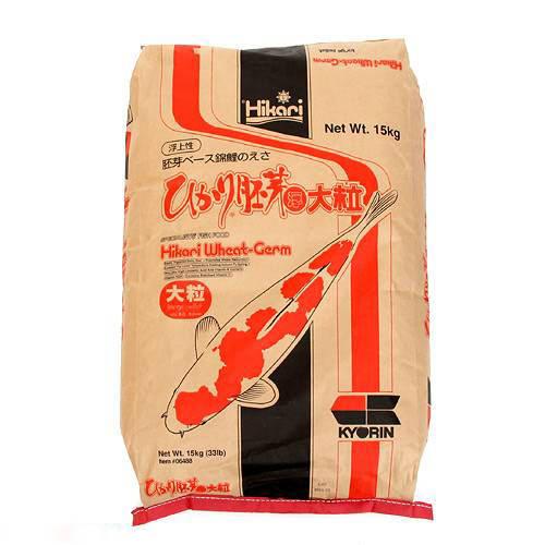 キョーリン　ひかり胚芽　大粒（浮上性）15kg　錦鯉　餌　飼料　お一人様1点限り【HLS_DU】　関東当日便 1