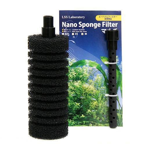 Lss研究所 本体 Nanoスポンジフィルター マルチ M Rium Lss研究所 本体 Nanoスポンジフィルター マルチ M Rium