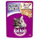 カルカン　パウチ　スープ仕立て　かつおたい添え　70g　キャットフード　カルカン　成猫用【HLS_DU】　関東当日便