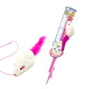 猫じゃらし キャティーマン じゃれ猫 チューチューロング 色おまかせ 猫用おもちゃ 関東当日便