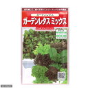 見て美しく、食べておいしい！野菜の種　ガーデンレタスミックス　品番：923−676 【あす楽対応_関東】