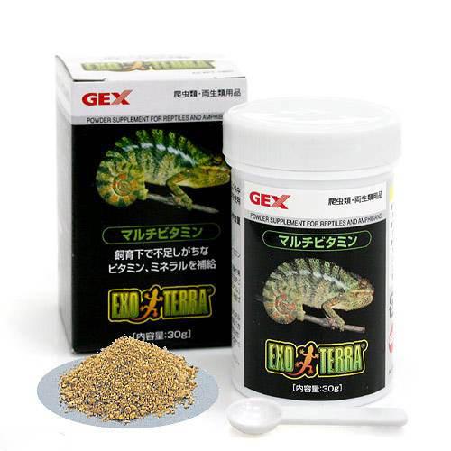 GEX エキゾテラ マルチビタミン 30g 爬虫類 サプリメント 添加剤 ジェックス