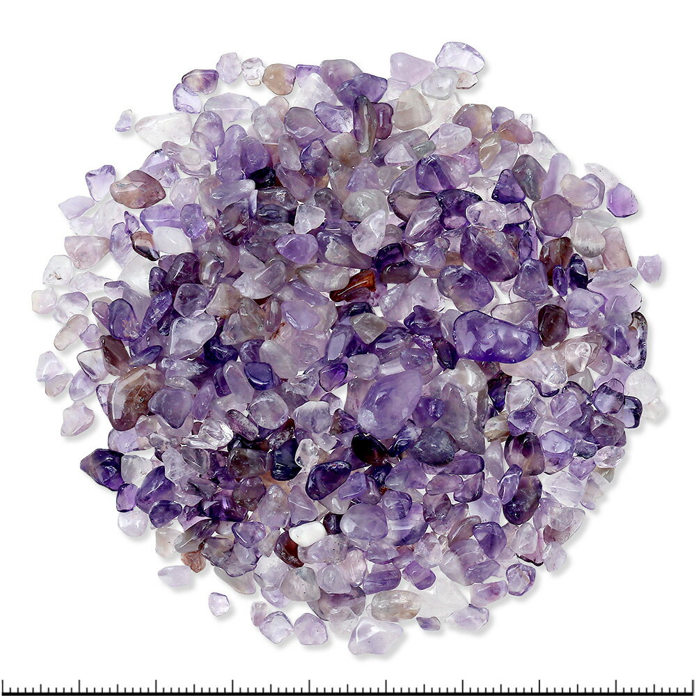 さざれ石 アメジスト 紫水晶 100g 鉱物 鉱石 原石 レイアウト素材 飾り石【HLS_DU】 関東当日便