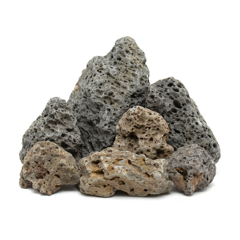 グレーの溶岩石！形状お任せ　玄武石　サイズミックス　3kg対象淡水用特長●「玄武石」はグレーを基調とした色合いをしている溶岩石です。 ●表面に起伏があり、ウィローモスやアヌビアスなどの活着性の水草や、モスの巻き付け・活着にも最適な素材です。 ●穴が大きい多孔質構造をしているため、バクテリアの住処にもなります。 ●アクアリウム用としてだけでなく、テラリウム用としても最適です。 ●起伏のある岩肌は爬虫類の脱皮時に、皮を引っ掛けて脱ぐ際の補助としても使えます。 ●シンプルながらアイデア次第で多用途に使うことができ、かなり高い汎用性の素材です。内容量3kgサイズ（約）最大辺：5〜15cm程度 ※天然石となりますので、形状や色味にはバラツキがございます。予めご了承ください。 ※なるべく異なるサイズのものをミックスしております。ご注意※ご使用前によく水で洗ってから水槽へ投入してください。 ※サイズは形状により表示寸法と多少異なる場合がございます。予めご了承ください。 ※必ず底床を敷いてレイアウトをしてください。石を底面に直置きすると、水槽に傷をつける恐れがあります。 ※水洗い等をする際は、鋭い部分がございますので、ケガをなさらないよう十分に注意してお取扱いください。 ※石は種類に関わらず、多少の硬度の上昇を招きます。一般的な種類であれば育成に影響はありませんが、極端に硬度の上昇・アルカリ性の水質を嫌う種類を飼育されている水槽にご使用の場合には、十分にご注意くださいませ。 ※商品画像はサンプルです。同じ形状・個数とはなりませんので、あらかじめご了承ください。 レイアウト商品について 一点物のレイアウト商品は画像の物の発送となります（形状お任せ商品・箱入り商品をのぞく）。 ※画像に複数の商品が写っている場合は、商品名と合致する商品のみの発送となりますので、商品番号と画像をよくご確認の上、ご購入下さい。画像が複数あるものは、別角度から撮影した画像となります。またレイアウトセットはレイアウトを解体した状態での発送となります。 ※撮影用に使用しております底砂・水槽等は商品に含まれませんのであらかじめご了承ください。 ※レイアウト素材は性質上、同名称のものでも必ずしも同じ品質を保証するものではございません。 ※時間経過により色合いの変化や、細部に欠け等が発生する場合がございますので、予めご了承下さい（こちらについては返品、交換の対象外となります）。 ※一点物のレイアウト商品につきましては、売却後、画像等を削除させて頂きます。購入後、商品の画像をご確認頂きたい場合は、予め画像をダウンロードしていただきますようお願い致します。 レイアウトの目安について レイアウトに必要な石の量一覧 水槽サイズ 30cm30〜45cm45〜60cm60〜90cm 石の量（約） 3kg5kg10kg20kg ※上記の表は目安です。レイアウトにより必要となる石の量は増減いたします。 流木について 煮込むことによりアク抜き済みの流木であっても、色素の流出による飼育水への着色はある程度起こりますのでご了承下さい。 （色素自体は生体、水草には害はありません。活性炭などの吸着系ろ材をご利用いただくと、除去することが可能です。） ※沈まない場合はバケツなどに水を張り、上から石で押さえつける等して　強制的に沈めておくと、多くの場合沈むようになります。また大型の鍋で煮込むのも効果的です。 石について 石は種類に関わらず、多少の硬度の上昇を招きます。 ※一般的な種類であれば育成に影響はありませんが、ホシクサ等の極端に硬度の上昇を嫌う種類を育成されている水槽にセットされる場合は十分にご注意頂けますようお願い致します。 アクロ　化学反応式CO2ジェネレーターセット　クエン酸重曹付属　水草育成（水草）アヌビアスナナ（水上葉）（3ポット分）（水草）ミクロソリウム　プテロプス（3ポット分）カミハタ　液状接着剤用　補助剤　グレー　20個入＆液状接着剤　20g　流木　石　接着形状お任せ　煮込み済み　極細ルーツウッド　50g　レイアウト素材　流木 … アクアリウム用品　アクア用品　レイアウト素材　素材　レイアウトストーン　飾り石　天然石　天然岩　自然石　石　岩　水槽用アクセサリ　隠れ家　かくれが　水草レイアウト　ネイチャーアクアリウム　岩組レイアウト　石組レイアウト　アクアリウム　テラリウム　パルダリウム　コケテラリウム　アクアテラリウム　溶岩石　ラバロック　ラバストーン　ブラックカル　ボルケーノ　熱帯魚　水草　メダカ　金魚　日本産淡水魚　日淡　エビ　ビーシュリンプ　爬虫類　レオパ　ヒョウモントカゲモドキ　脱皮　補助　石組　岩組　形状お任せ　玄武石　サイズミックス　3kg　30cm水槽向け　2250008094305　20240326　y24m03　sk0311_n　kszk■この商品をお買い上げのお客様は、下記商品もお買い上げです。※この商品には付属しません。■アクロ　化学反応式CO2ジェネレーターセット　クエン酸重曹付属　水草育成（水草）アヌビアスナナ（水上葉）（3ポット分）（水草）ミクロソリウム　プテロプス（3ポット分）カミハタ　液状接着剤用　補助剤　グレー　20個入＆液状接着剤　20g　流木　石　接着形状お任せ　煮込み済み　極細ルーツウッド　50g　レイアウト素材　流木