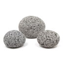 形状お任せ 丸石 SSサイズ(約5〜8cm) 3個 アクアリウム レイアウト素材 メダカ 金魚 爬虫類 両生類 日本産淡水魚 関東当日便