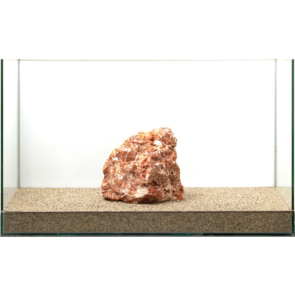 水晶のような神秘的な石！一点物　緋晶石　親石　60cm水槽用特長 ●60cm以上の水槽におすすめの親石です。水槽の中に上質な空間が広がります。水槽レイアウトのアクセントとして最適です。 ●別売りの流木や石組みと組み合わせたりと使い方は色々あ...