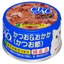 いなば CIAO チャオ ホワイティ かつお＆おかか（かつお節） 85g×24缶 キャットフード CIAO チャオ【HLS_DU】 関東当日便