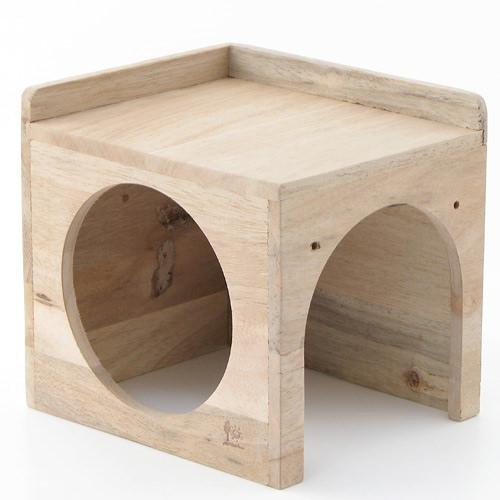 三晃商会 サイコロハウス デグー チンチラ ラット 木製 かじっても安心