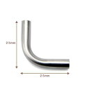 ステンレスジョイント L管 直径5(L25×L25mm) 淡水水槽専用 関東当日便