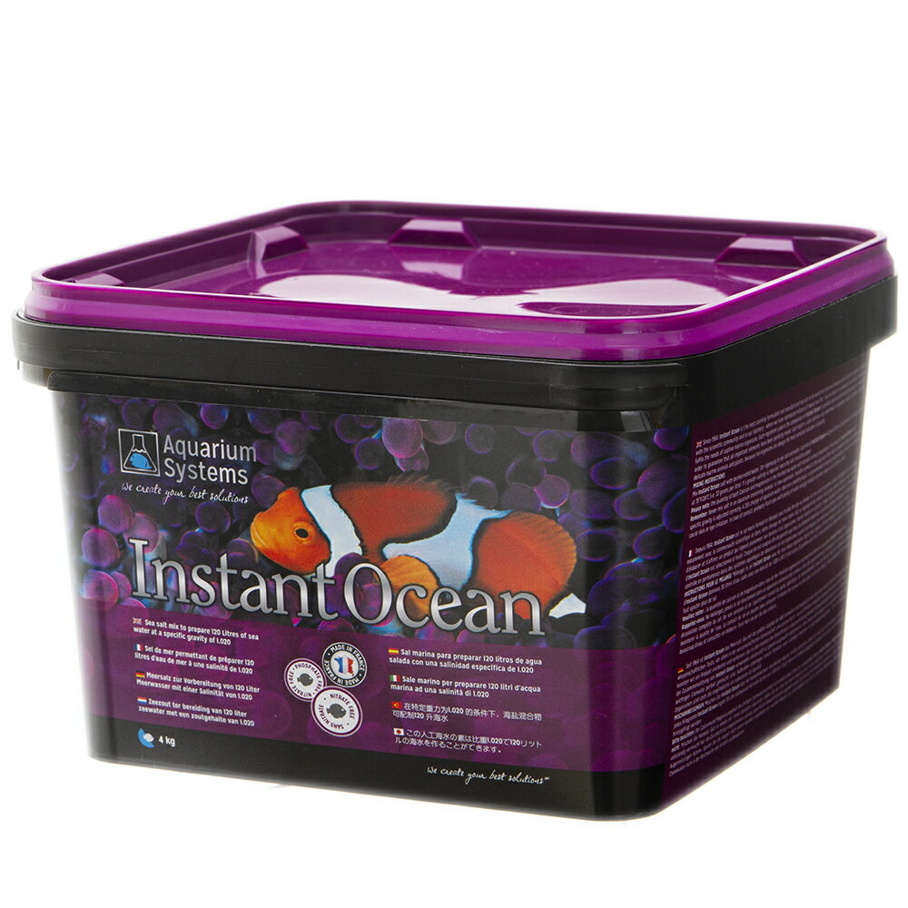 人工海水 インスタントオーシャン 120リットル 4kg お一人様5点限り 関東当日便