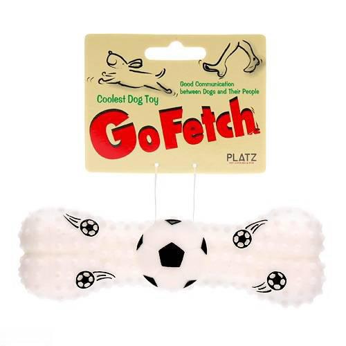 プラッツ Go Fetch スポーツボーン サッカーボールボーン 犬 犬用おもちゃ 骨（ボーン）