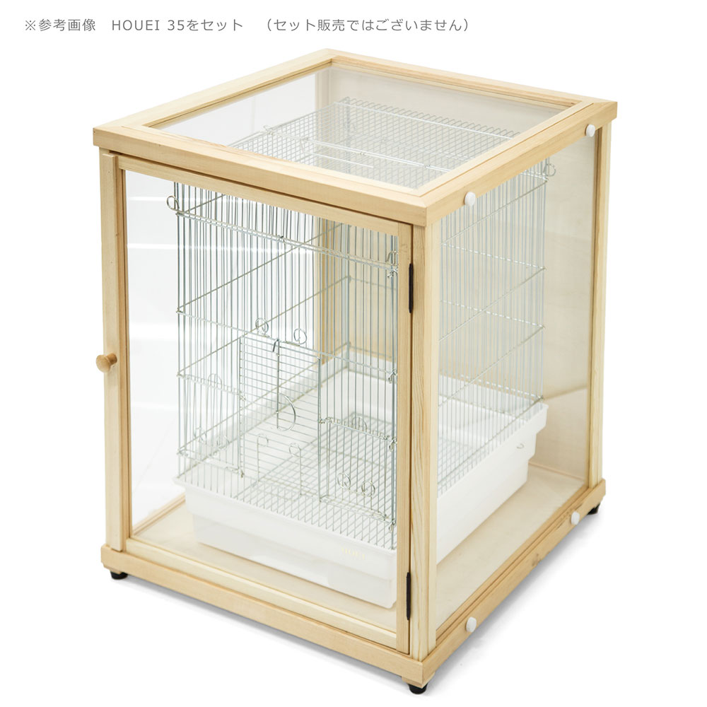 鳥ケージ用 木枠アクリルケージ HOEI35な...の紹介画像2