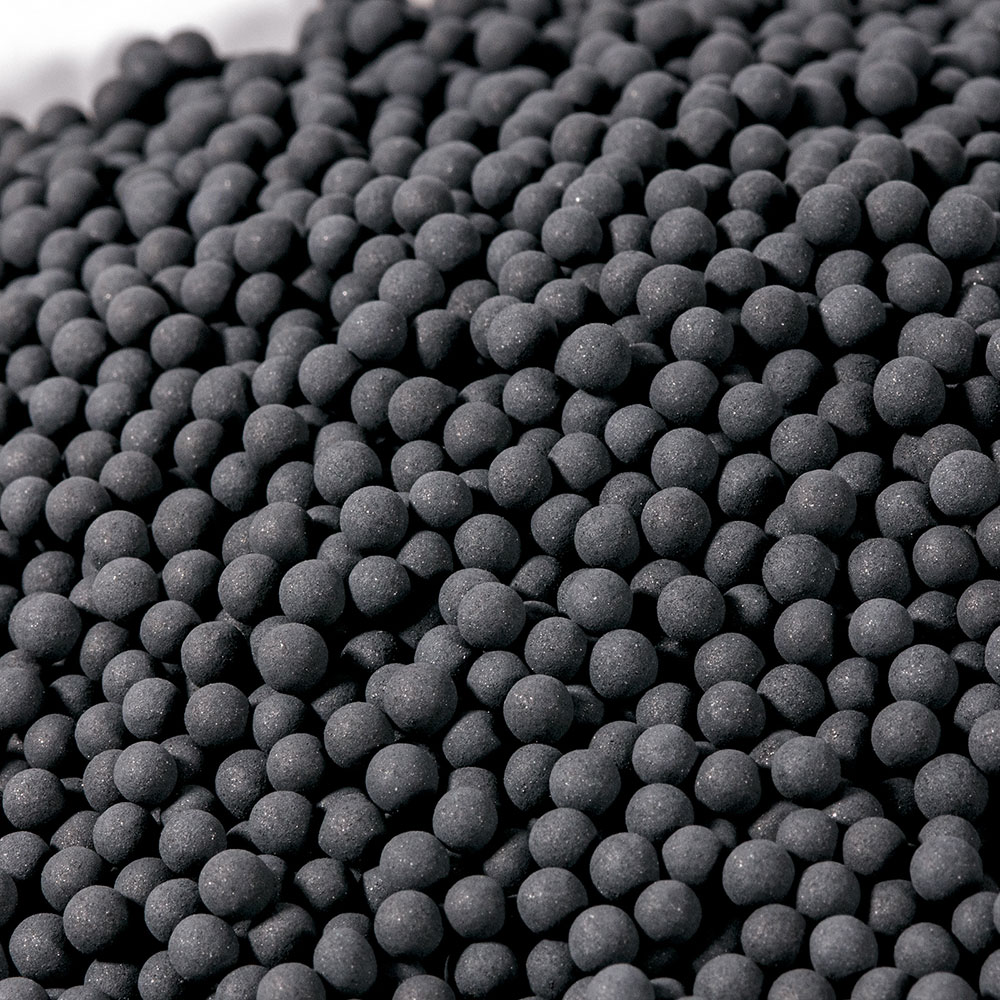 焼結ろ過材　ばくだま　活性炭　直径3mm　500mL　黄ばみ・匂い吸着　関東当日便