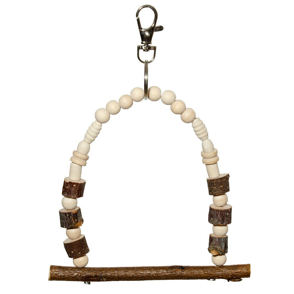 小鳥のナチュラルブランコ S 文鳥 小型インコ 幅13×高さ17〜18cm 関東当日便