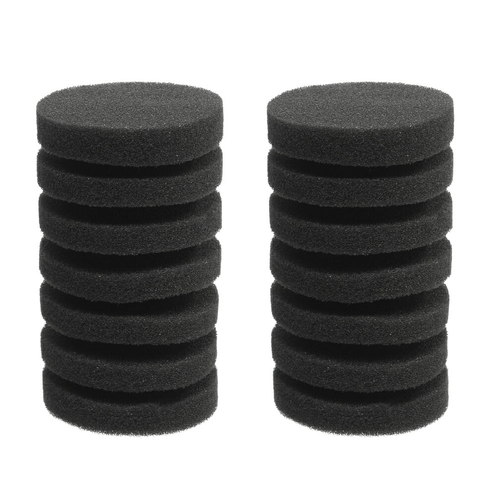 ろ材が入れられるスポンジフィルター　ダブル　小　交換用スポンジ　2個　関東当日便