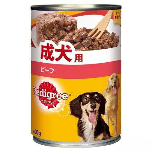 ペディグリー　成犬用　ビーフ　400g×24缶　ドッグフード　お一人様1点限り【HLS_DU】　関東当日便