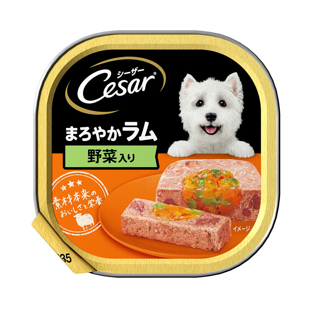 乐天商城 - シーザー　まろやかラム　野菜入り　100g　ドッグフード　シーザー　2個　関東当日便