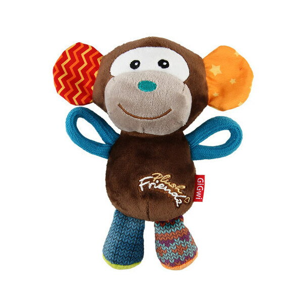 プラッツ GiGwi プラッシュフレンズ パフィーアニマル モンキー 関東当日便