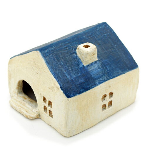 シェルター　青い屋根のおうち　Standard　M　信楽焼　爬虫類　両生類　関東当日便