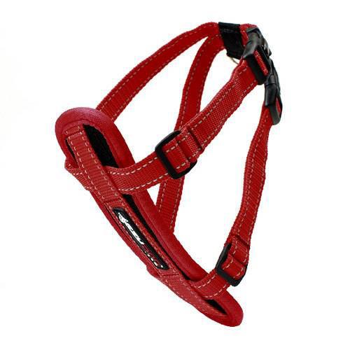 犬　胴輪　イージードッグ　ハーネス　S　（胴周り37〜60cm）　レッド　小型犬用　関東当日便