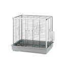 アウトレット品 ファープラスト スコイアットリー KD(シルバー)(80×50×76.5cm)ケージ 訳あり 180サイズ 関東当日便