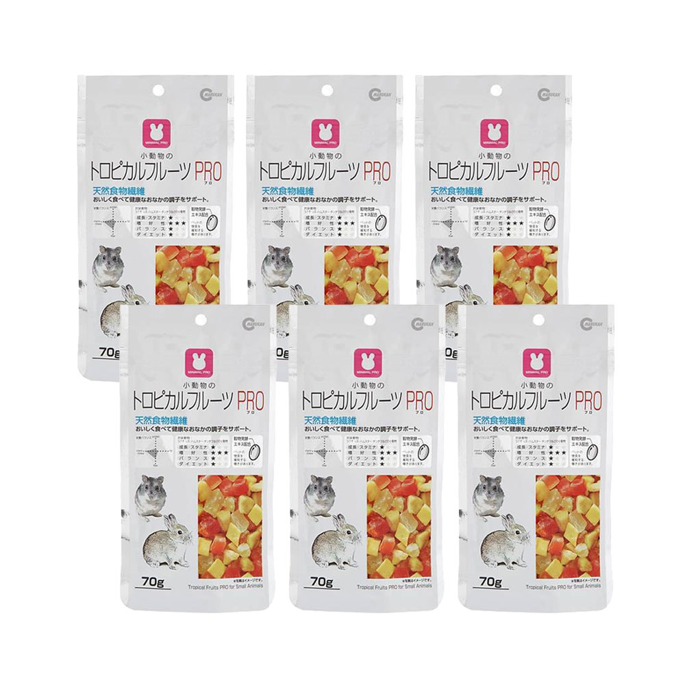 マルカン 小動物のトロピカルフルーツ PRO 70g×6 小動物 おやつ 関東当日便