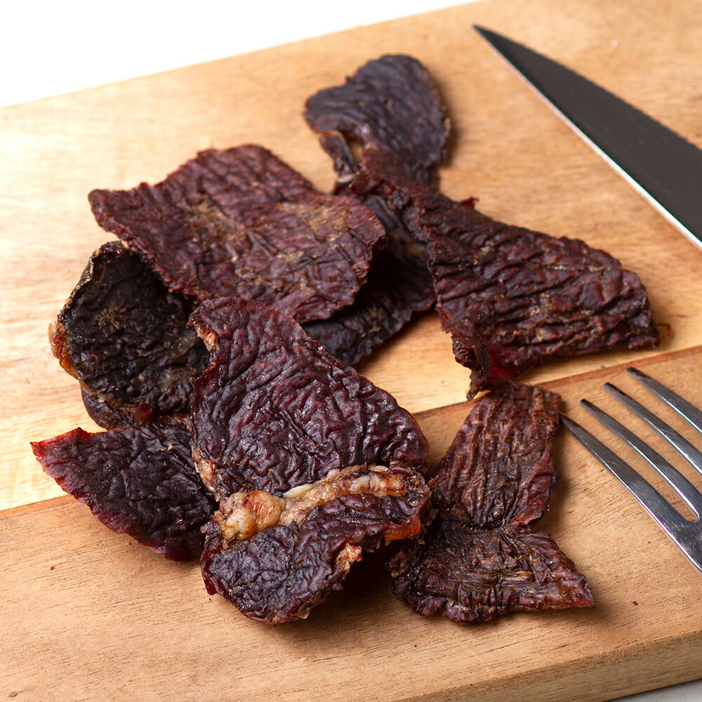 乐天商城 - 国産　牛もも肉のジャーキー　50g　無添加　無着色　PackunxCOCOA　関東当日便