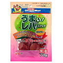 ドギーマン うまい!レバースナック 緑黄色野菜入り 70g 犬 おやつ 関東当日便