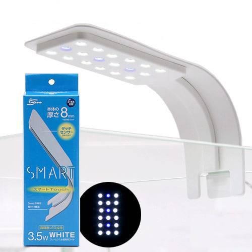 ニッソー LEDライトスマートタッチ ホワイト NLM－076 小型水槽用照明 ライト 熱帯魚 水草 アクアリウムライト 関東当日便