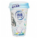 猫砂 猫トイレまくだけ 香り広がる消臭ビーズ ふんわりナチュラルソープの香り 450ml 猫 消臭 関東当日便