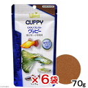 キョーリン ひかりクレスト グッピー 70g×6袋 えさ お一人様5点限り 関東当日便