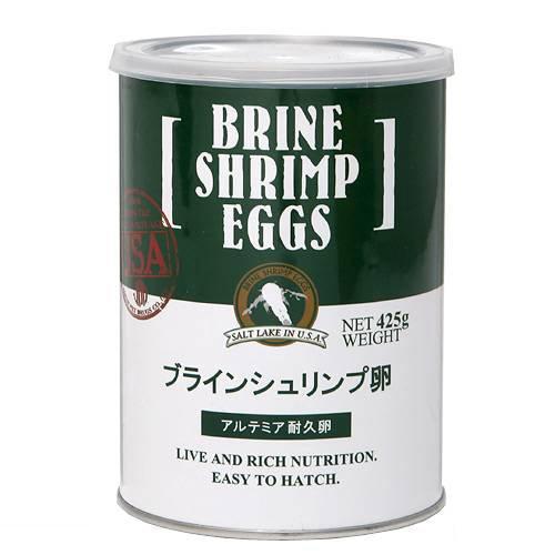 日本動物薬品　ニチドウ　ブラインシュリンプエッグス　425g　缶入り　ソルトレイク産　卵　関東当日便