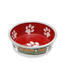 プラッツ マジェスティックボウル S チェリーレッド 犬 猫 食器 関東当日便
