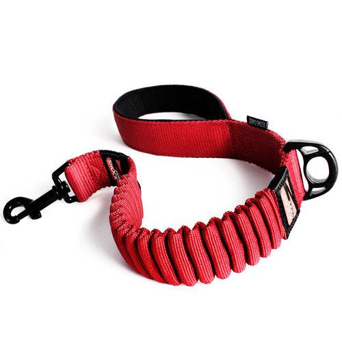犬 リード イージードッグ ゼロショック 64cm レッド 関東当日便