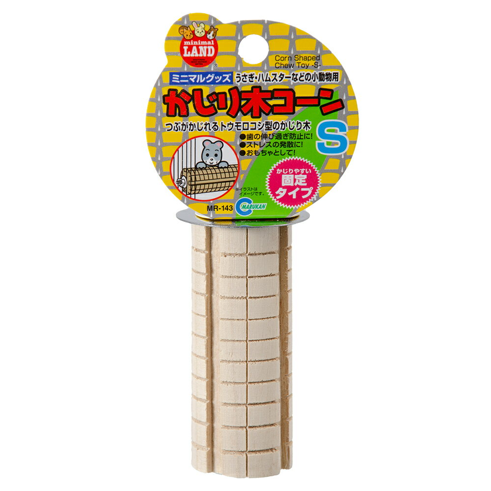 マルカン　かじり木コーン　S×6　おもちゃ　うさぎ　関東当日便 2