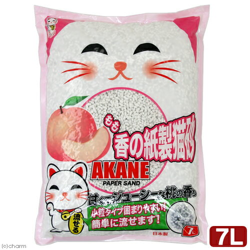 猫砂 もも香の紙製猫砂 7L お一人様7点限り 関東当日便