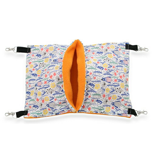 もぐもぐぺんぎんハンモック　30×40　ハンドメイド　フェレット　デグー　チンチラ　関東当日便