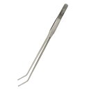 アクロ ステンレスピンセット 27cm 先曲タイプ 関東当日便