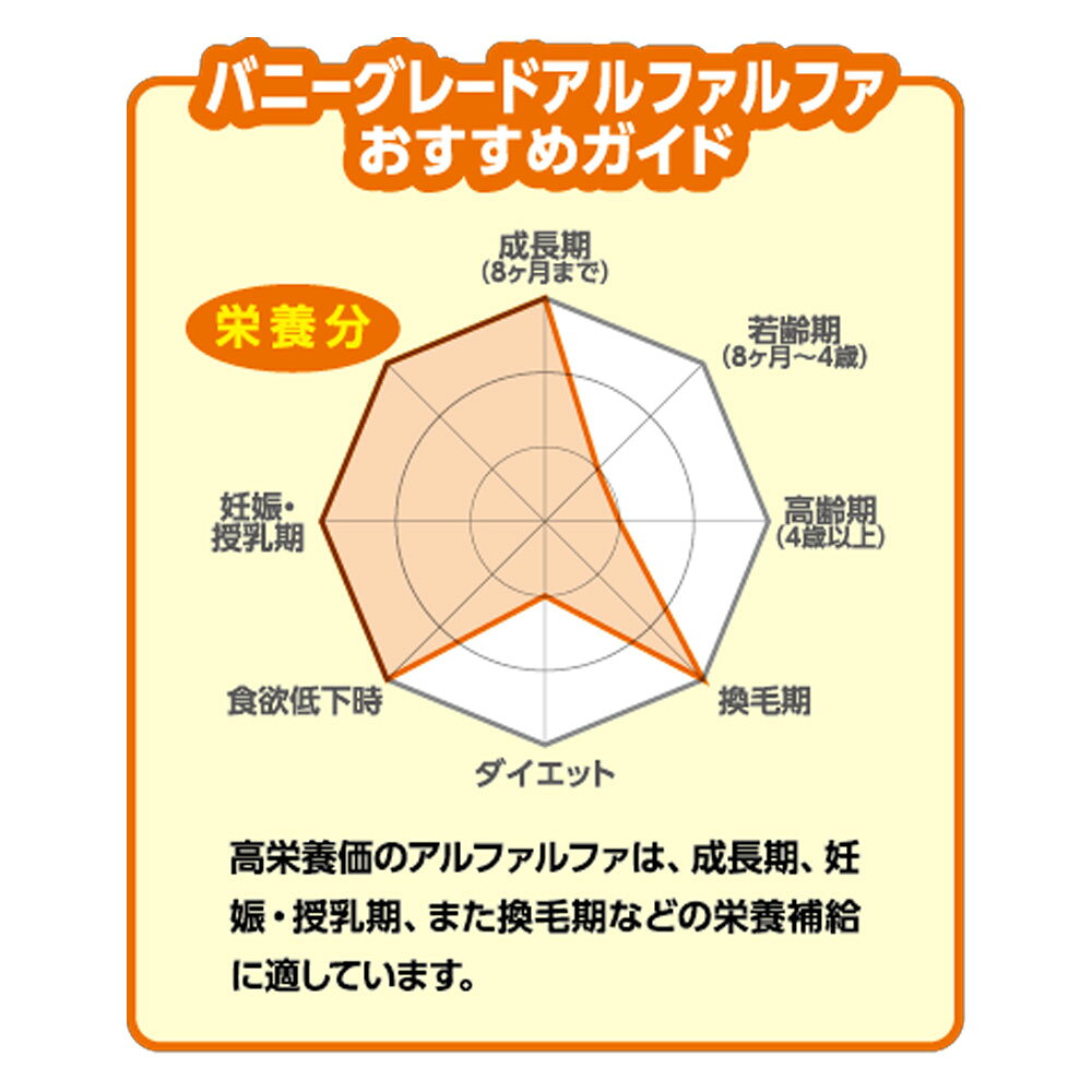 マルカン　バニーグレードアルファルファ　500g　牧草　小動物　フード　関東当日便