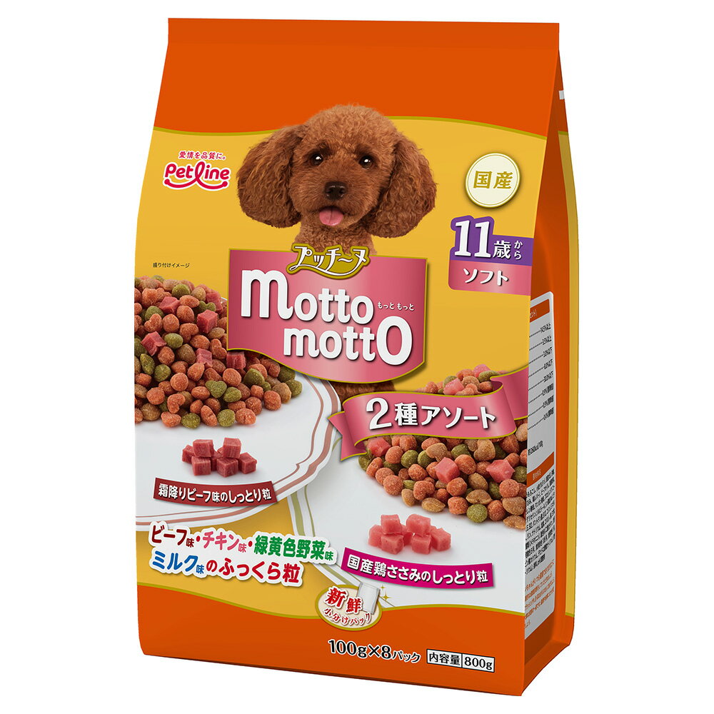 ペットライン プッチーヌ motto motto ソフト 11歳からの商品画像