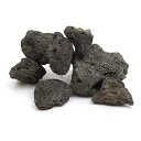 形状お任せ 黒溶岩石 サイズミックス 3kg 30cm水槽向け アクアリウム レイアウト素材 関東当日便