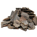 形状お任せ スライス溶岩石 サイズミックス 10kg 60cm水槽向け アクアリウム レイアウト素材 関東当日便