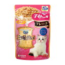 銀のスプーン 三ツ星グルメ パウチ フレーク 健康に育つ子ねこ用 まぐろ入りかつお 35g 関東当日便