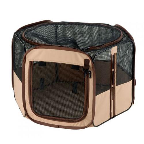 リッチェル たためるペットサークル 90-90 ブラウン 関東当日便