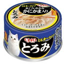 いなば CIAO チャオ とろみミルキータイプ まぐろ・ささみ かにかま入り 80g 国産 関東当日便