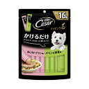 シーザー トッピング あじわいチキン味とチキン&野菜味 12g×16本 ドッグフード 関東当日便