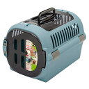 リッチェル キャンピングキャリー ファイン ダブルドア M 青 犬 キャリーケース ペットキャリー コンテナ クレート お出かけ 関東当日便