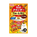 いなば　CIAO　クランキーちゅ～る和え　かつお味　6g×7袋　ちゅーる　チュール　猫　関東当日便