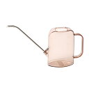 リッチェル グレース レクタングルピッチャー 500ml ブラウン じょうろ ジョウロ 水差し 関東当日便